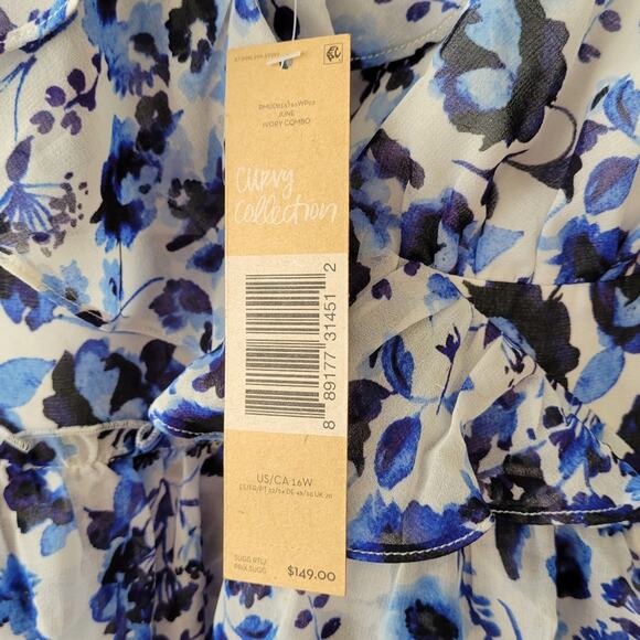 Rachel Roy Floral Ruffle Dress - Picture 6 of 8